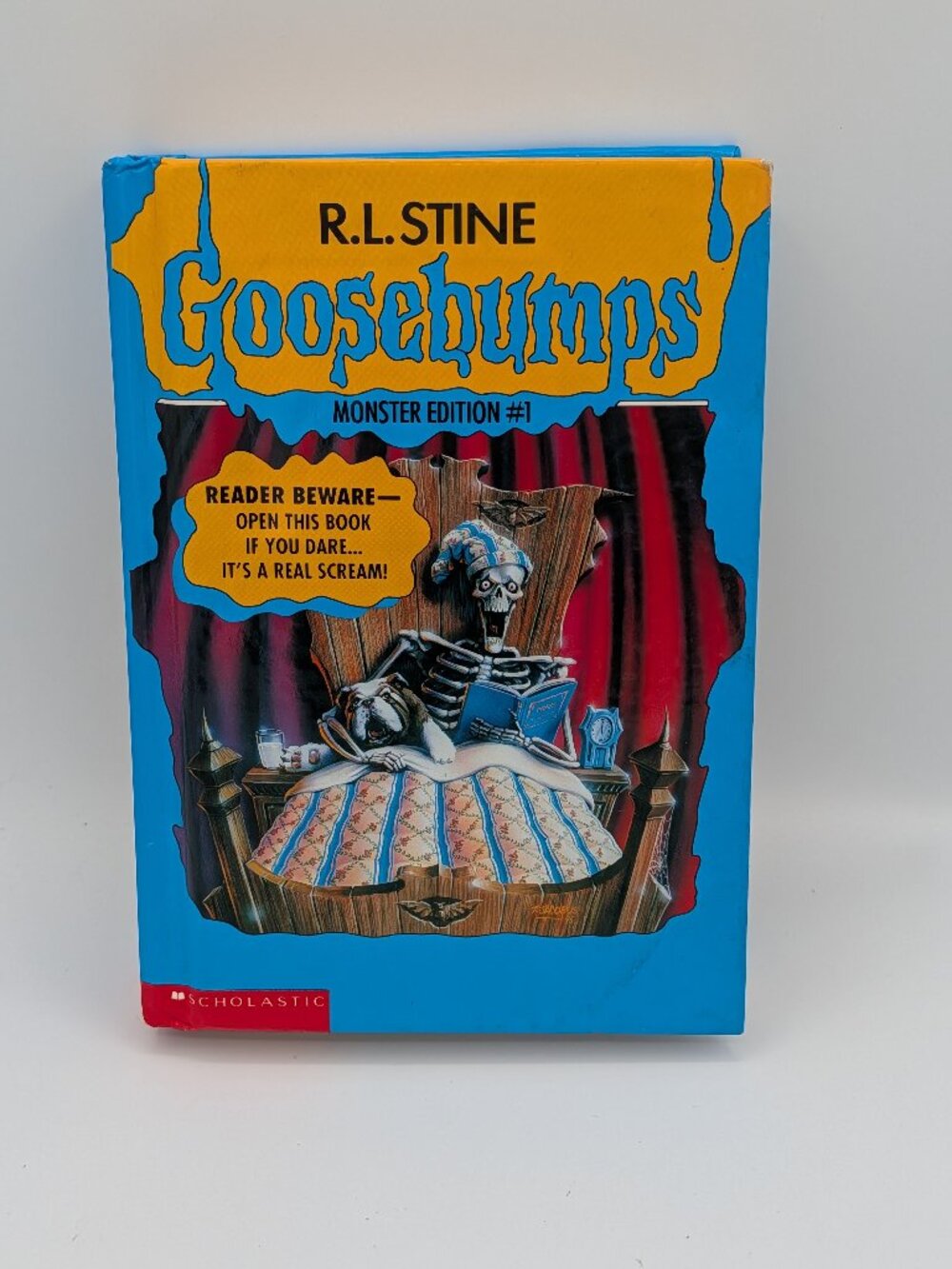 Goosebumps Monster Edition #1 R.L. Stine First Printing Working Scream